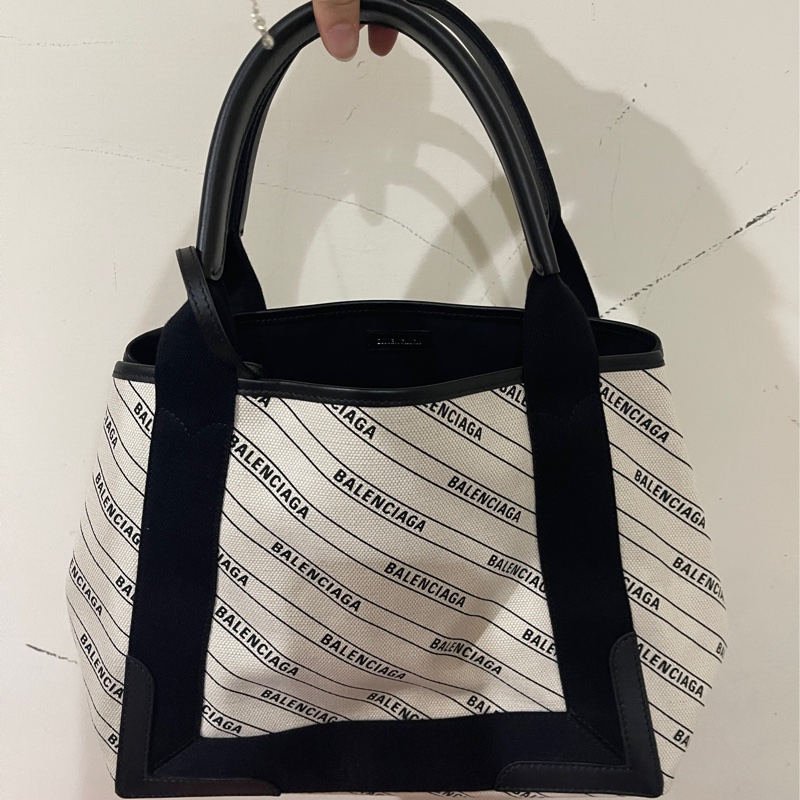 全新 Balenciaga 巴黎世家 滿版文字 子母包托特包（絕版特賣）-1