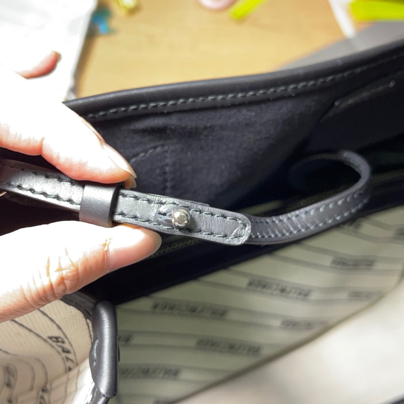全新 Balenciaga 巴黎世家 滿版文字 子母包托特包（絕版特賣）-32