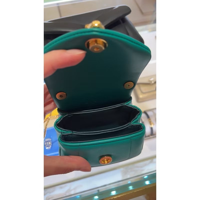 Blvgari Serpenti micro top handle bag 金色提把包-1