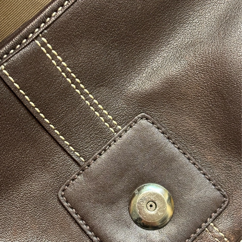 🏷️ Coach hobo 牛皮-10