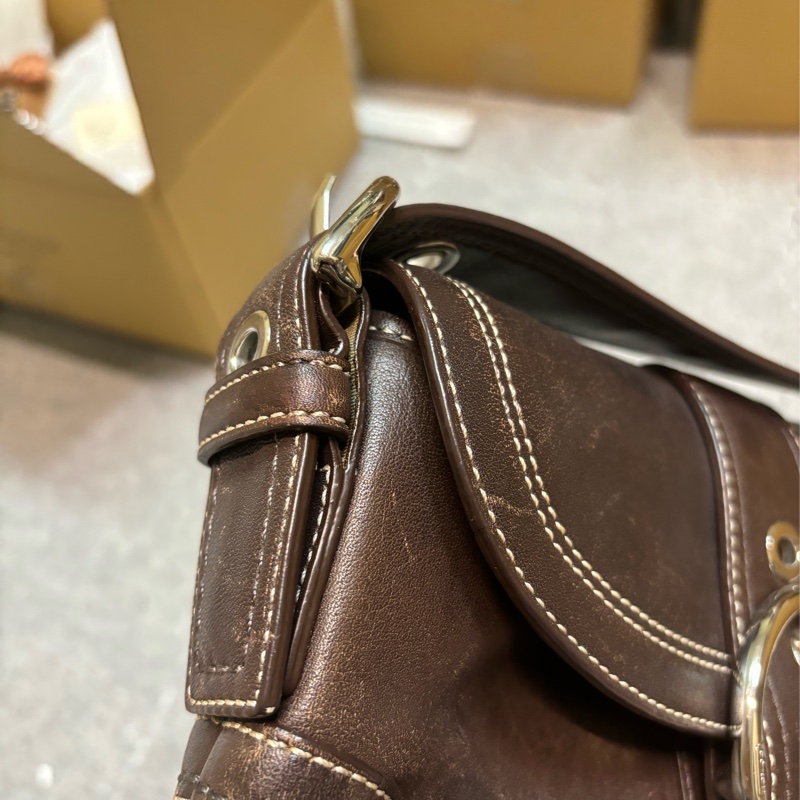 🏷️ Coach hobo 牛皮-34
