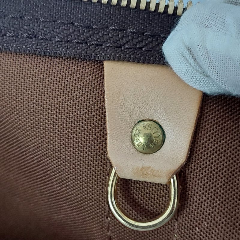 LV 棕色 原花帆布🎀實品拍照🎀 Keepall Bandouliere 50 手提行李袋 M41416-47