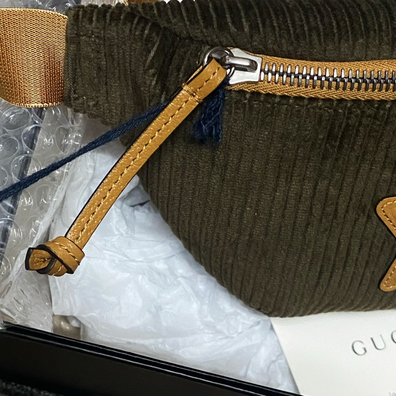 Gucci限量兒童燈芯絨美拉德系列腰包 胸包 斜挎包 肩背包-9