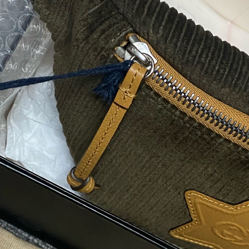 Gucci限量兒童燈芯絨美拉德系列腰包 胸包 斜挎包 肩背包-10