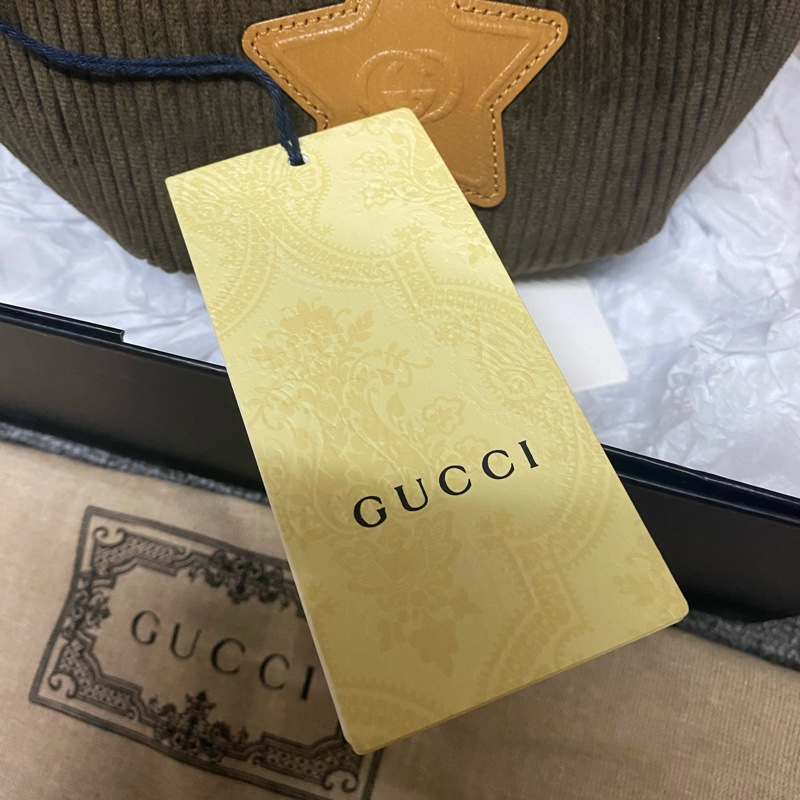 Gucci限量兒童燈芯絨美拉德系列腰包 胸包 斜挎包 肩背包-12