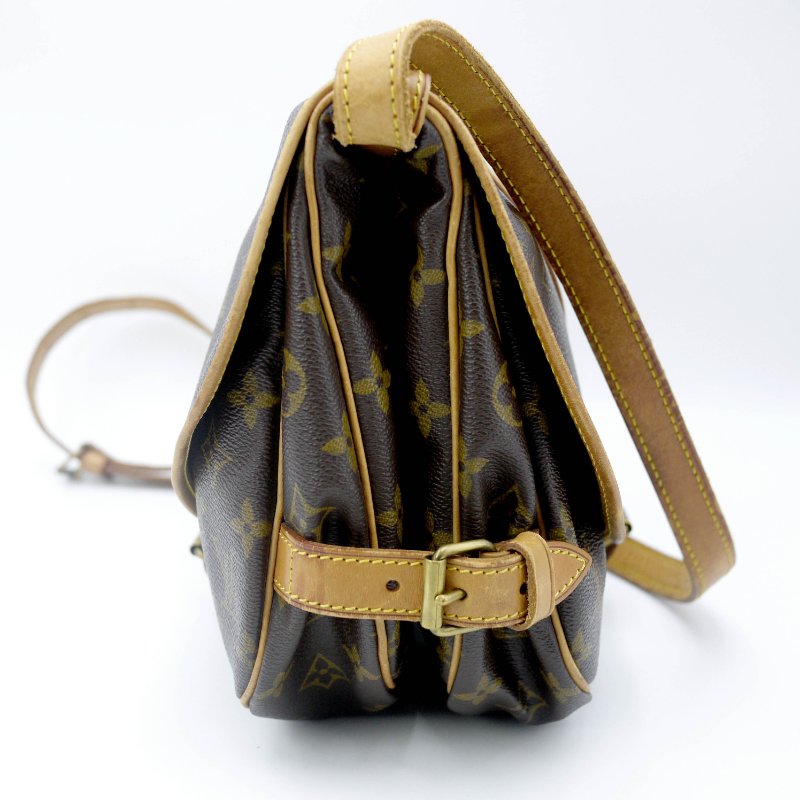 Louis Vuitton 經典SAUMUR 30,小號雙子星,路易威登,LV,斜背包,旅行包,正品,現貨,免運-2