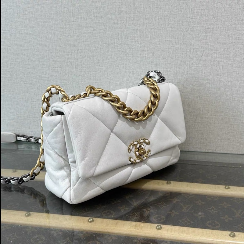 Chanel • 經典白金羊皮 19 Bag 小號-5