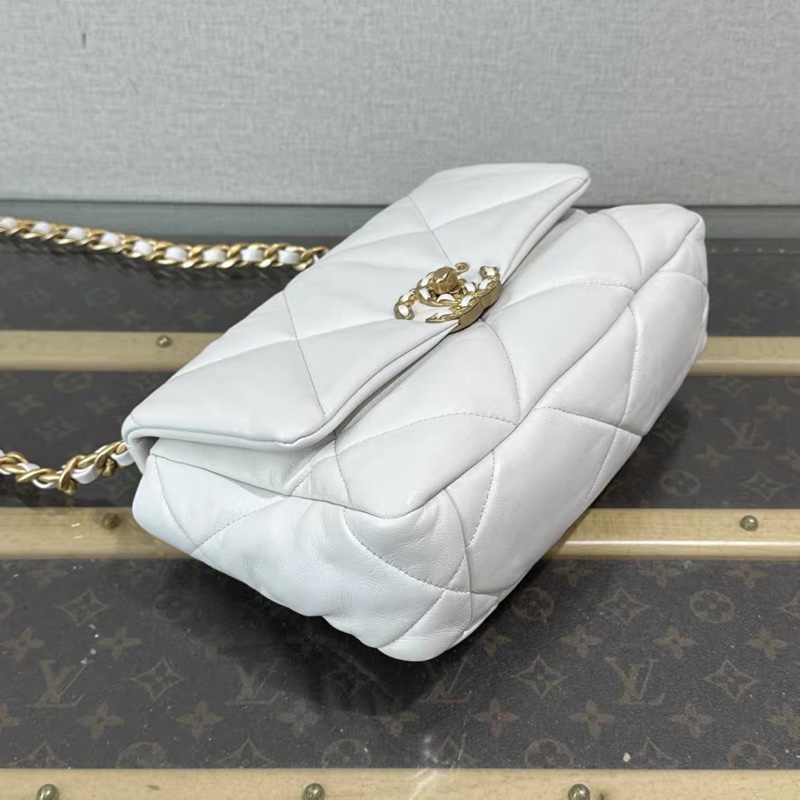 Chanel • 經典白金羊皮 19 Bag 小號-7