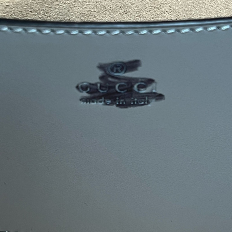 GUCCI 高級大象灰 GG Marmont 絎縫紋 小號托特包-12