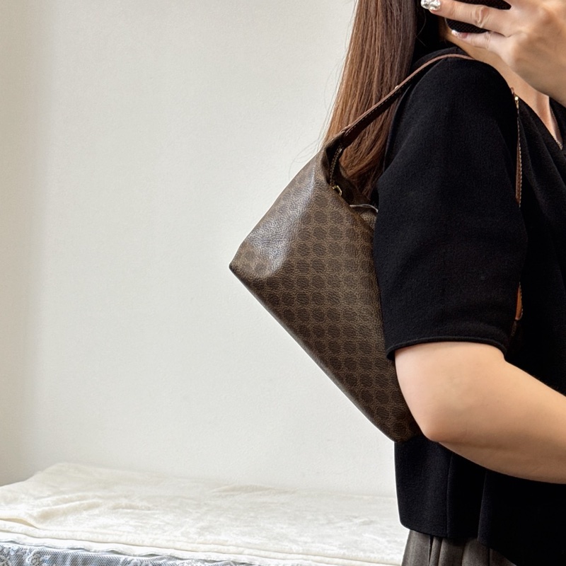 Celine vintage box bag飯盒包-20