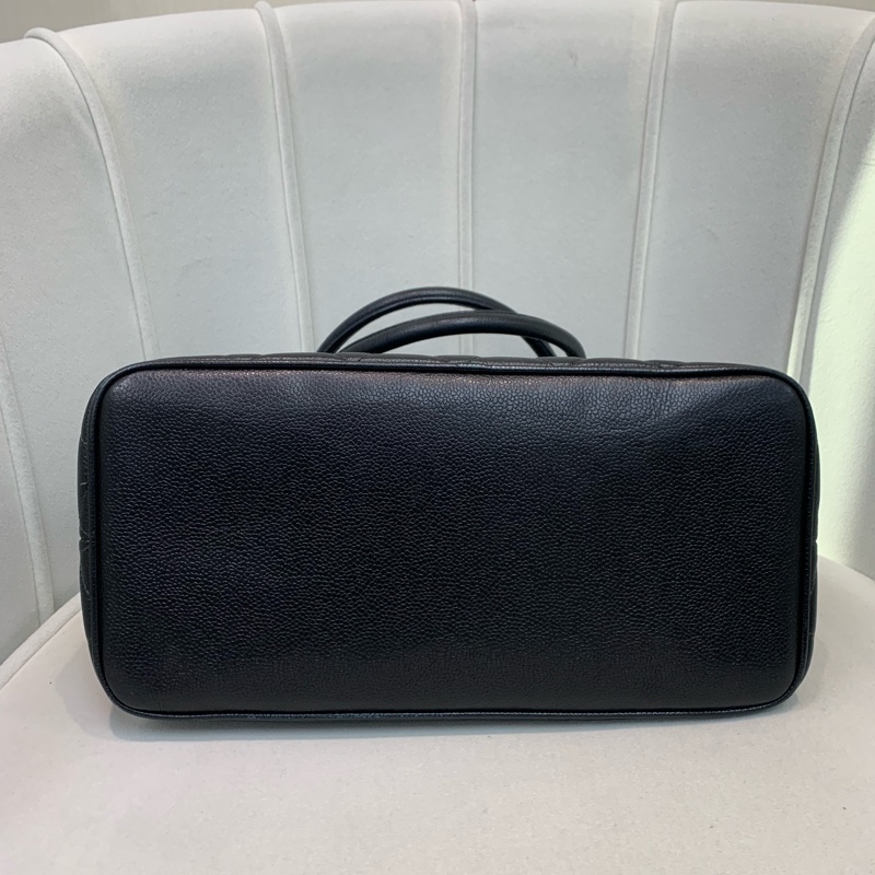 CHANEL 希爾頓魚子醬中古黑金XB221-3
