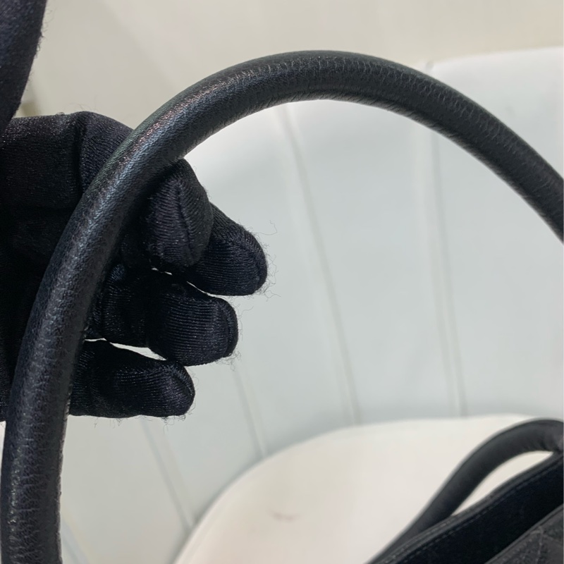 CHANEL 希爾頓魚子醬中古黑金XB221-10