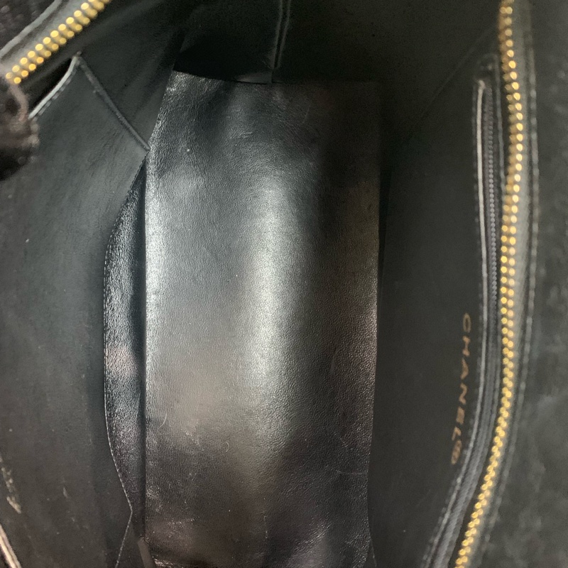 CHANEL 希爾頓魚子醬中古黑金XB221-19