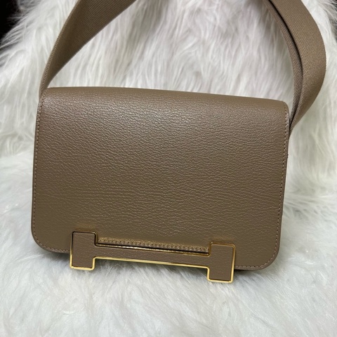 Hermes 愛馬仕 Geta 木屐包 大象灰