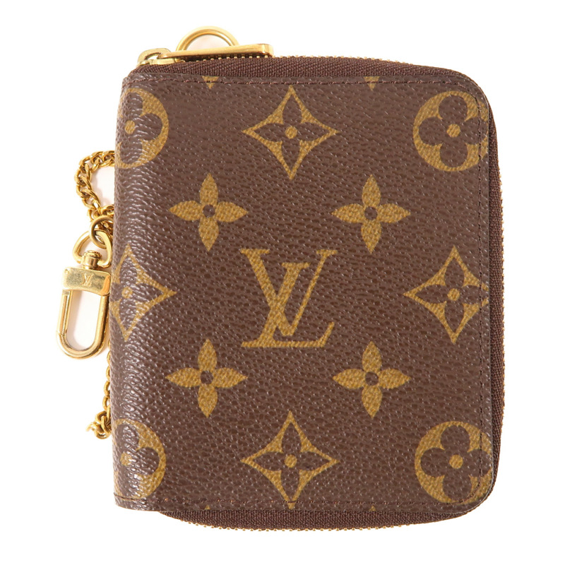 LOUIS VUITTON 【激減優惠】Monogram Zippy金扣卡片套啡色-0