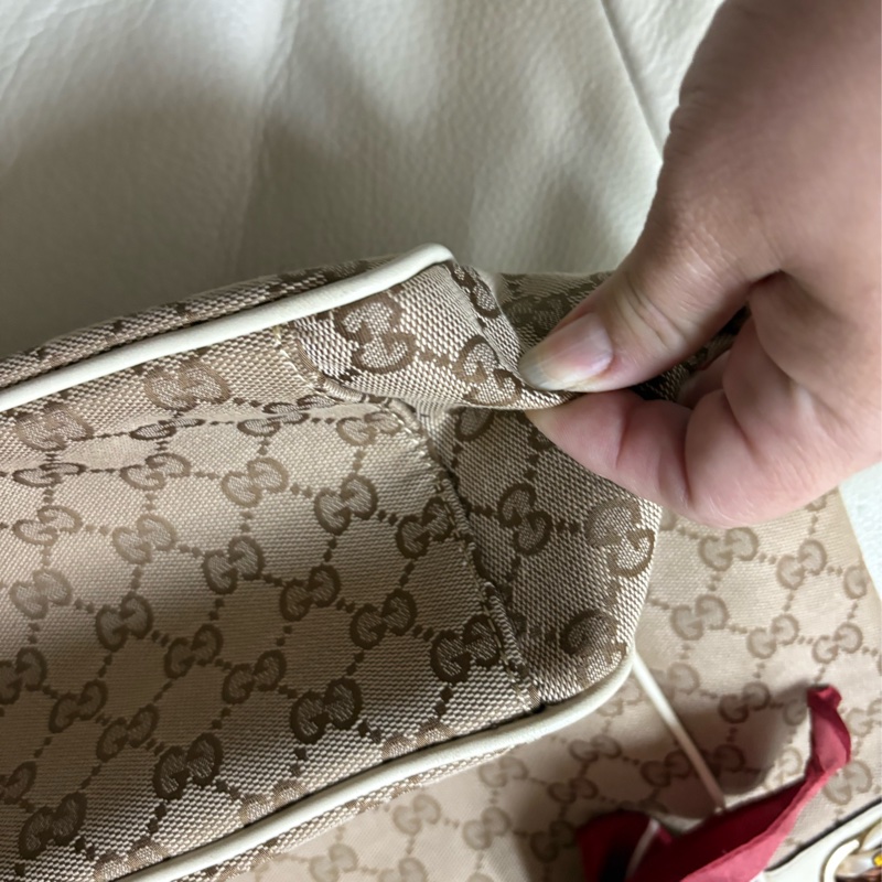 gucci 絲巾托特包-15