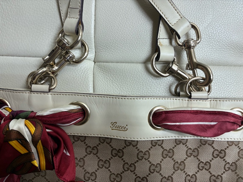 gucci 絲巾托特包-31