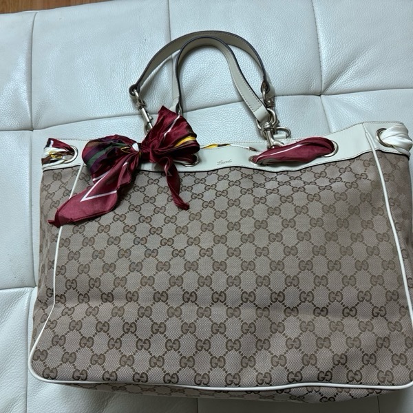 gucci 絲巾托特包-34