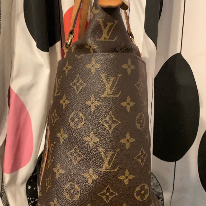 Louis Vuitton 老花雙口袋拉鍊包m56689媽媽包 奶瓶包 肩背包 托特包-2