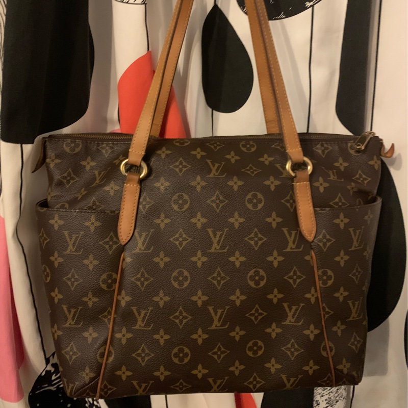 Louis Vuitton 老花雙口袋拉鍊包m56689媽媽包 奶瓶包 肩背包 托特包-6
