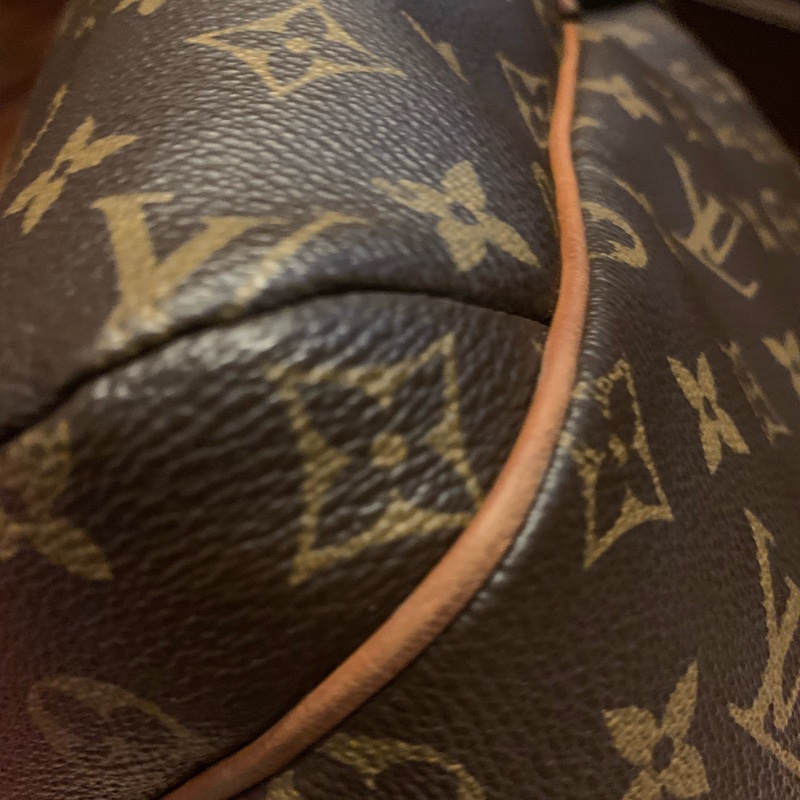 Louis Vuitton 老花雙口袋拉鍊包m56689媽媽包 奶瓶包 肩背包 托特包-11