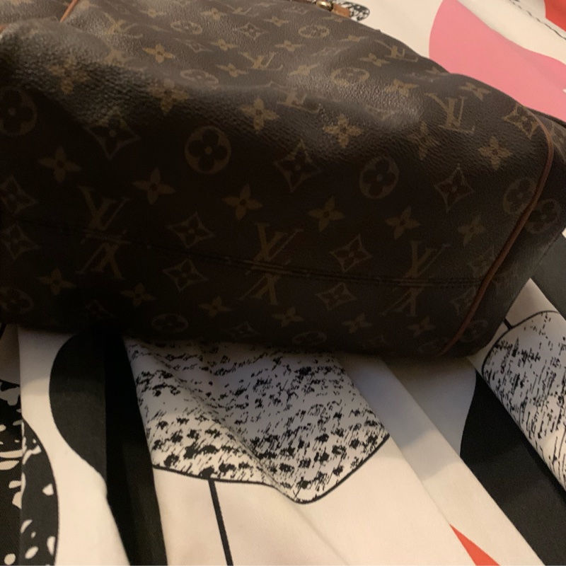 Louis Vuitton 老花雙口袋拉鍊包m56689媽媽包 奶瓶包 肩背包 托特包-12