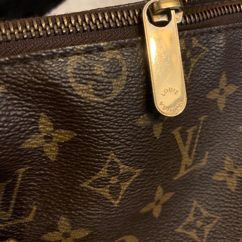 Louis Vuitton 老花雙口袋拉鍊包m56689媽媽包 奶瓶包 肩背包 托特包-18