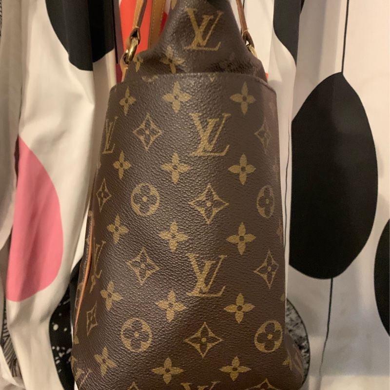 Louis Vuitton 老花雙口袋拉鍊包m56689媽媽包 奶瓶包 肩背包 托特包-22