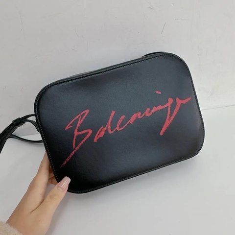 Balenciaga 黑色相機包 斜背包