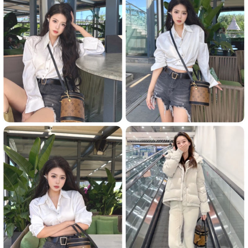 LV ANNES 晶片款 圓筒包 發財包 M43986-6