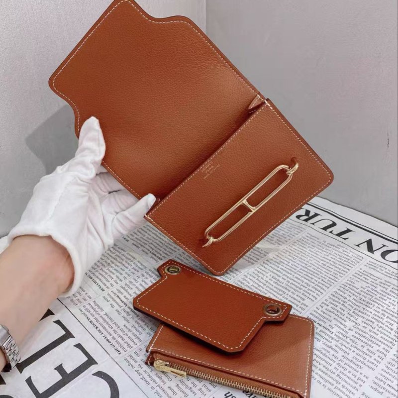 Hermes Roulis Slim金棕色豬鼻子 12.5*10  全新閒置配件盒子塵袋-3