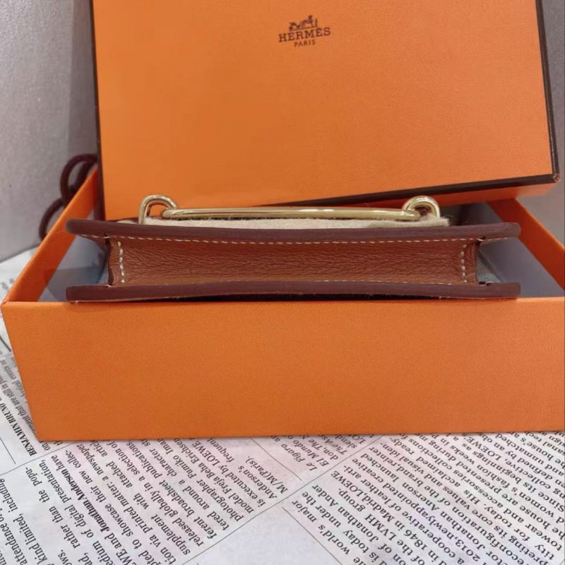 Hermes Roulis Slim金棕色豬鼻子 12.5*10  全新閒置配件盒子塵袋-4