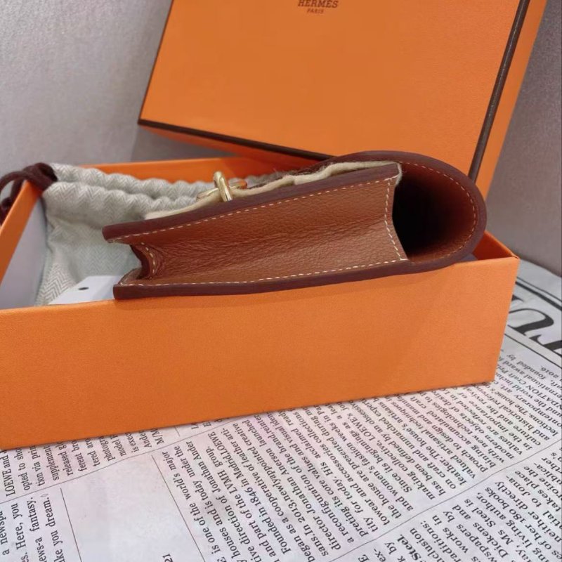 Hermes Roulis Slim金棕色豬鼻子 12.5*10  全新閒置配件盒子塵袋-6