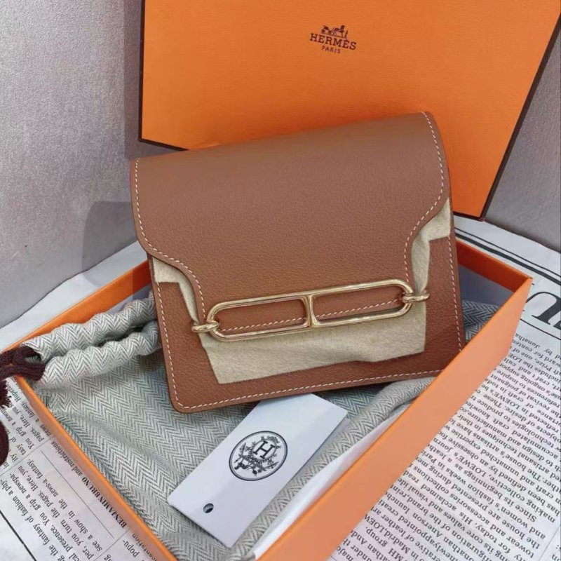 Hermes Roulis Slim金棕色豬鼻子 12.5*10  全新閒置配件盒子塵袋-7