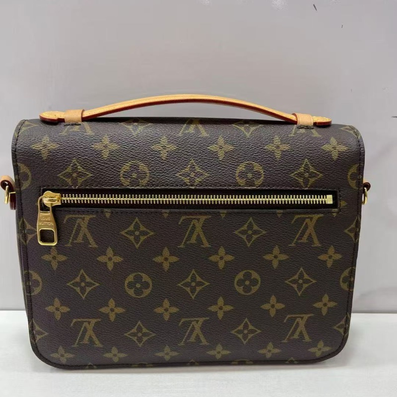 LV Pochette Metis 老花郵差包25*19*7  99新 配件塵袋-1