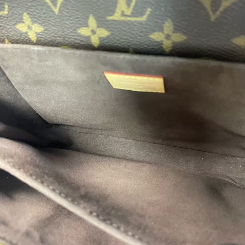 LV Pochette Metis 老花郵差包25*19*7  99新 配件塵袋-5