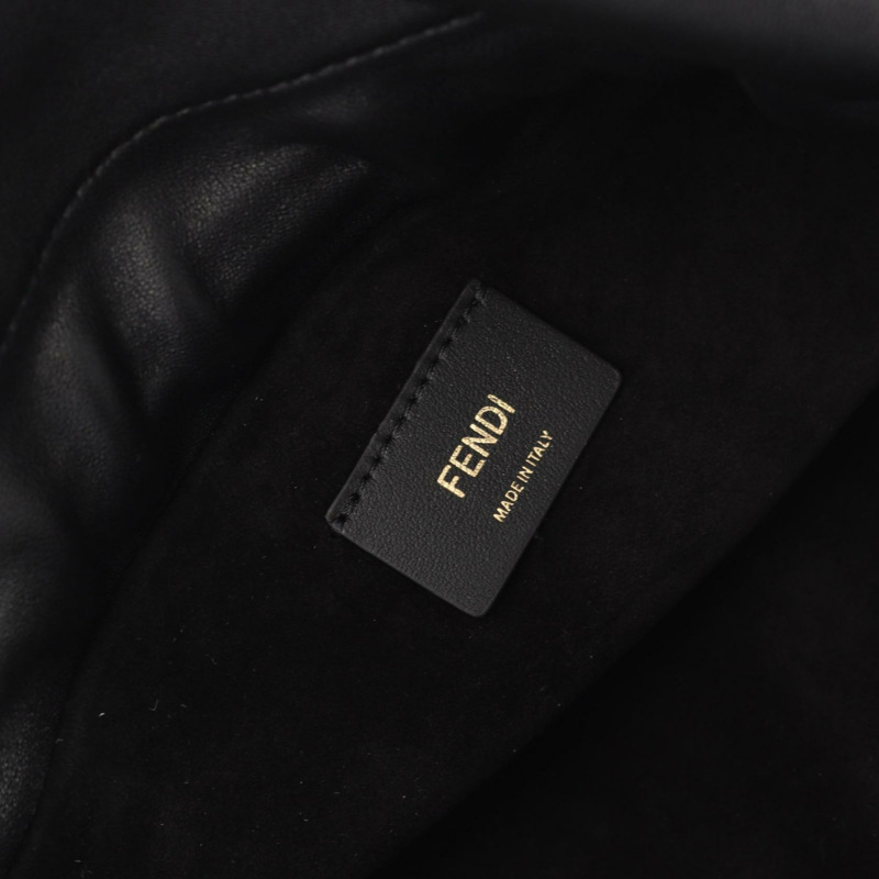 FENDI Mamma Baguette 大單肩包 8BR834AQ0DF0KUR 皮革黑色新款女款-3