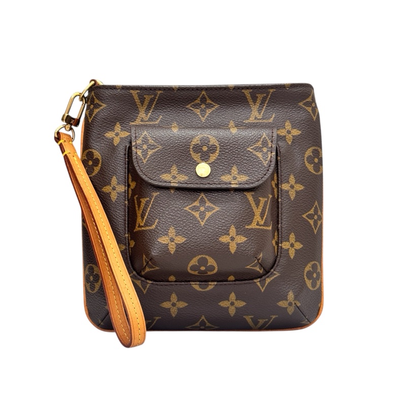 Louis Vuitton Monogram Particion 手拿包-0
