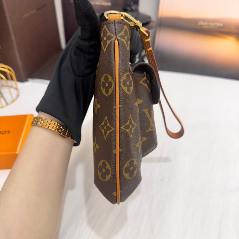 Louis Vuitton Monogram Particion 手拿包-10