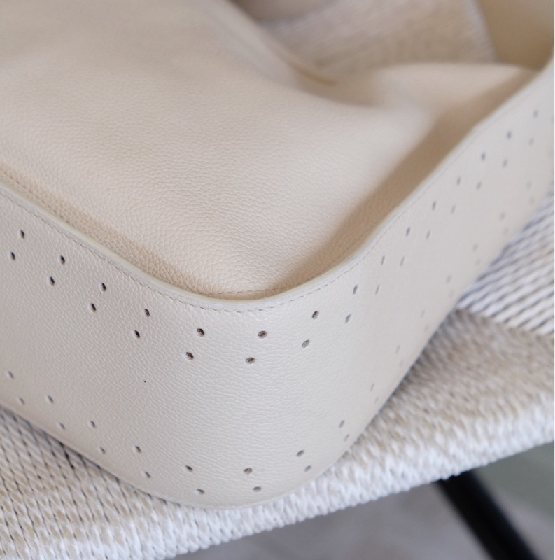 Delvaux 米白D扣牛皮單肩包🤍-7