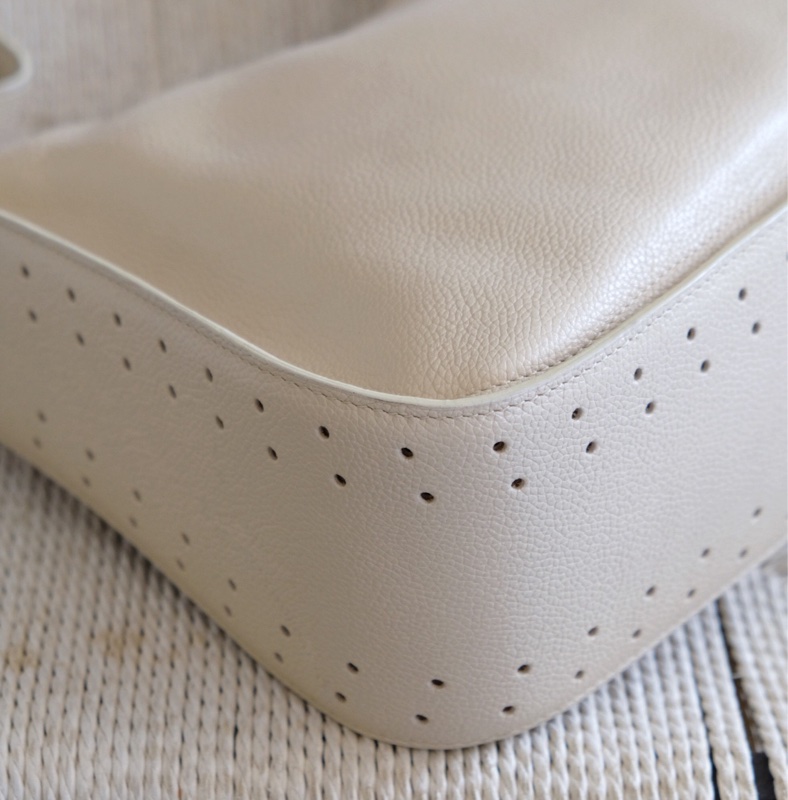 Delvaux 米白D扣牛皮單肩包🤍-8