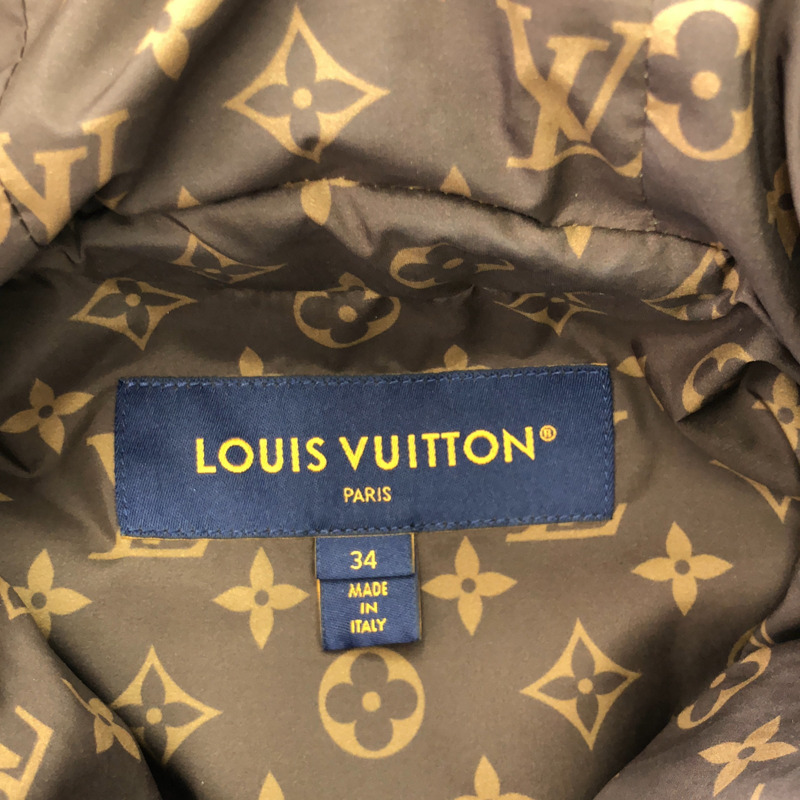 LOUIS VUITTON 外套 尼龍外套 1AAIJF RW231W E54 FO 尼龍 黑色 二手 男款-4