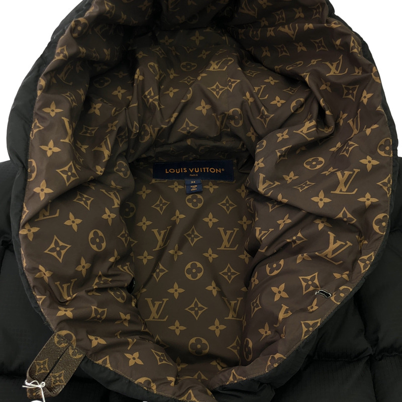 LOUIS VUITTON 外套 尼龍外套 1AAIJF RW231W E54 FO 尼龍 黑色 二手 男款-8