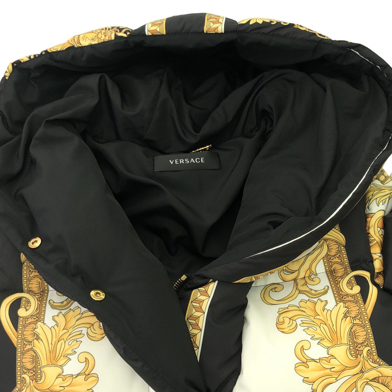 VERSACE 羽絨外套 羽絨外套 聚酯纖維 黑色 二手 女款-9