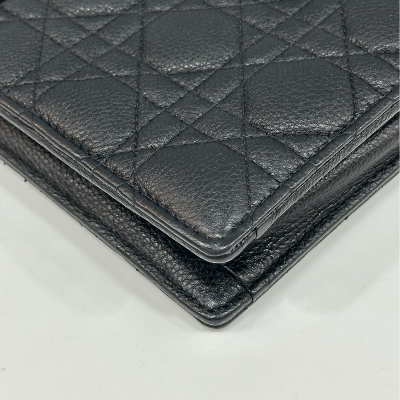 Christian Dior CD S5106 EVERY CARO WOC黑色牛皮斜背包-8