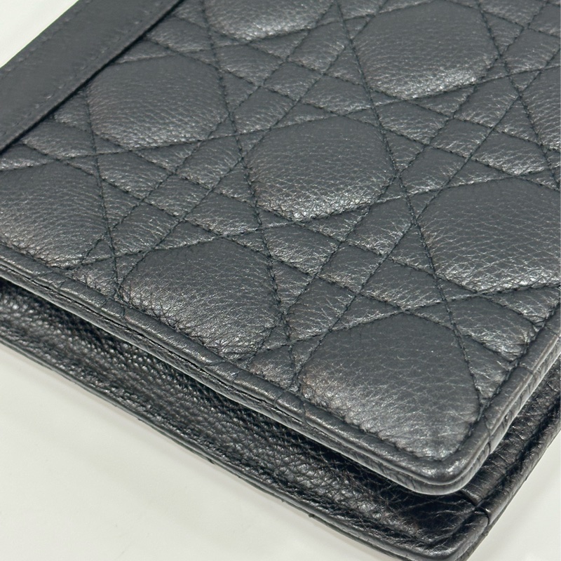 Christian Dior CD S5106 EVERY CARO WOC黑色牛皮斜背包-11