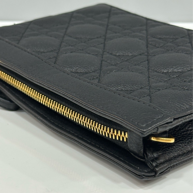 Christian Dior CD S5106 EVERY CARO WOC黑色牛皮斜背包-12