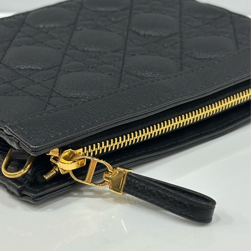 Christian Dior CD S5106 EVERY CARO WOC黑色牛皮斜背包-13