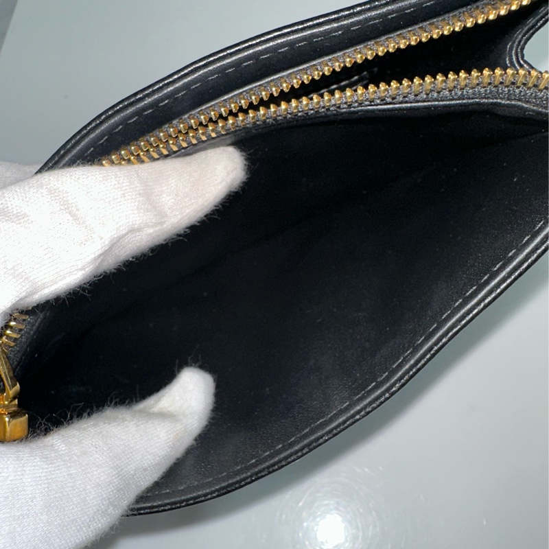 Christian Dior CD S5106 EVERY CARO WOC黑色牛皮斜背包-23