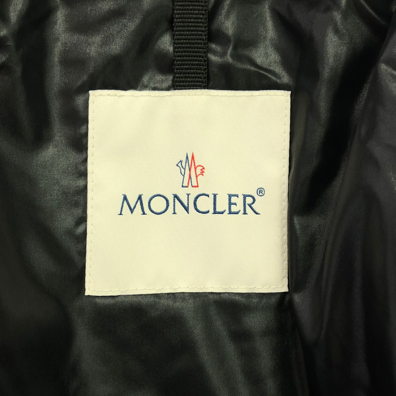 MONCLER 1B56100 MONTCLA 羽絨衣 羽絨外套 尼龍 黑色 二手 女款-4